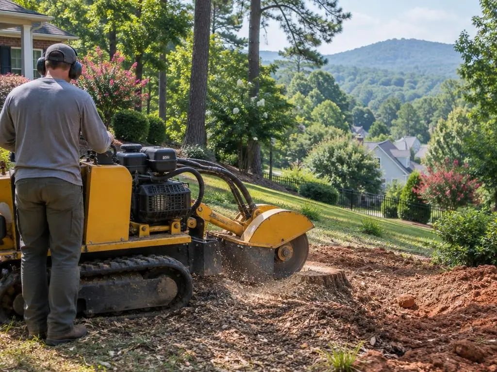 Stump Grinding in Marietta, GA
